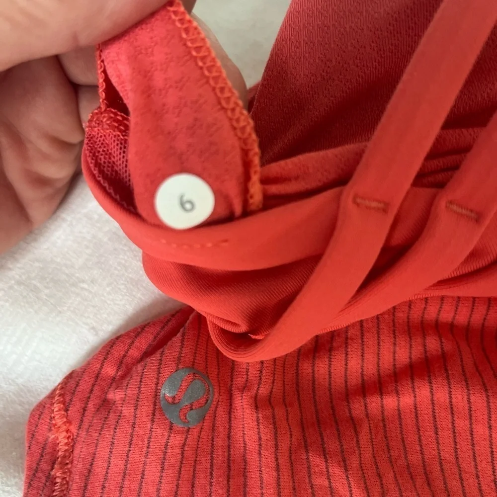 Lululemon Wild tank Women's Coral atomic red  Tank Top 6